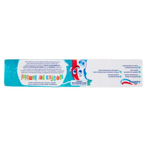 Aquafresh Junior dentifricio bambini igiene dentale denti sani e forti dai 6 anni 75 ml