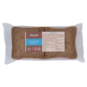 Bassini Sandwich Proteico Protein+ 8 Fette 380 g