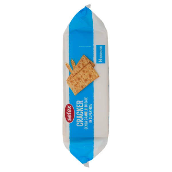 Selex Cracker senza Granelli di Sale in Superficie 14x36 g