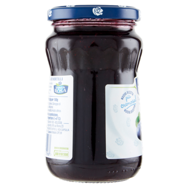 Santa Rosa Confettura Mirtilli selvatici 350 g