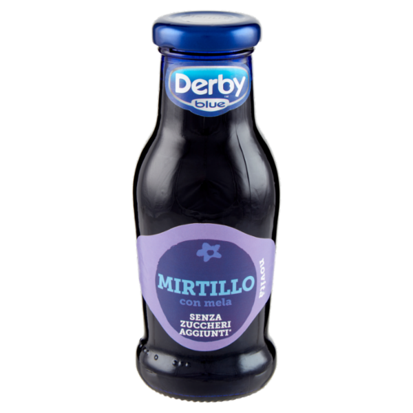 Derby blue Senza Zuccheri Aggiunti* Mirtillo con mela 24 x 200 ml