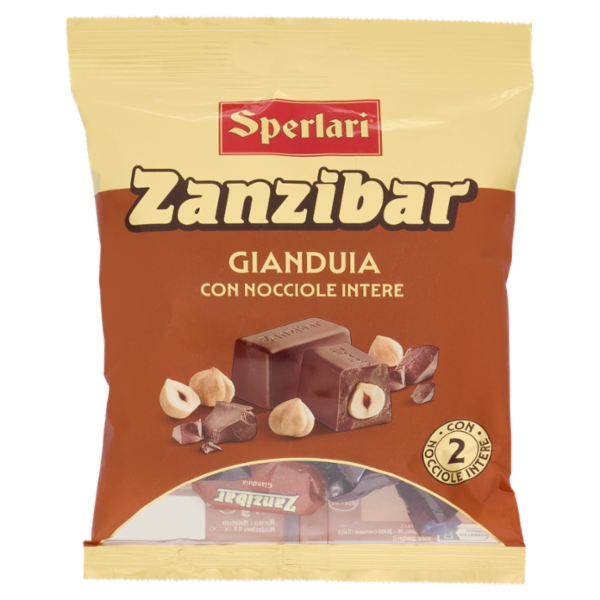 Sperlari Zanzibar Gianduia con Nocciole Intere 117 g