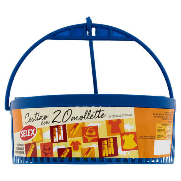 Selex Cestello con 20 Mollette