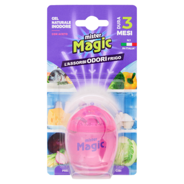 mister Magic l'Assorbiodori Frigo con Aceto 40 g