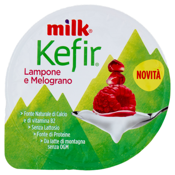 Milk Kefir Melograno e Lampone 150 g