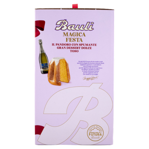 Bauli Magica Festa Pandoro Bauli 700 g + Spumante Cuvée dolce Sant'Orsola 75 cl