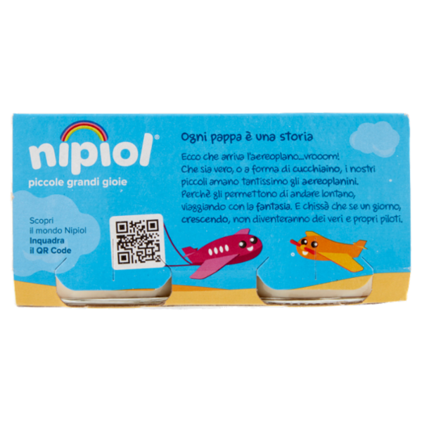 nipiol pollo omogeneizzato con carne e cereale 2 x 80 g