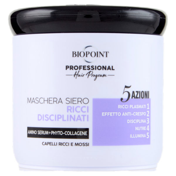 Biopoint Professional Hair Program Maschera Siero Ricci Disciplinati 400 ml