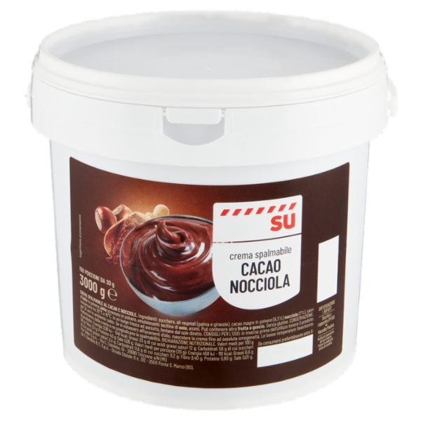 Sù Crema Spalmabile al Cacao e Nocciola 3 kg