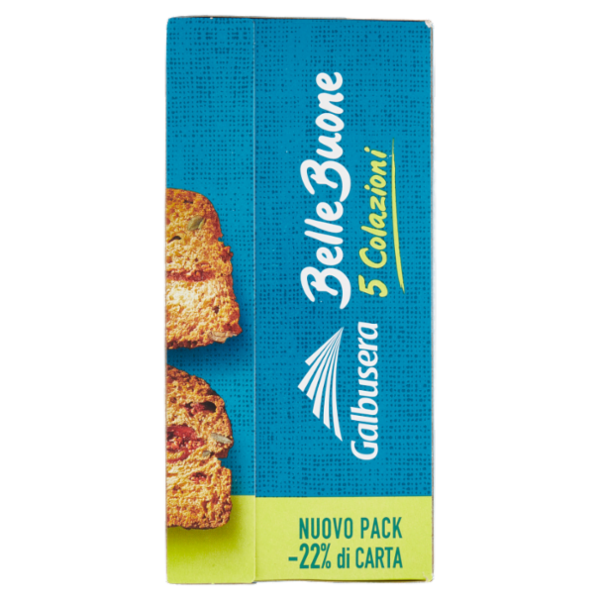 Galbusera BelleBuone 5 Colazioni Fichi nocciole semi di zucca 5 x 40 g