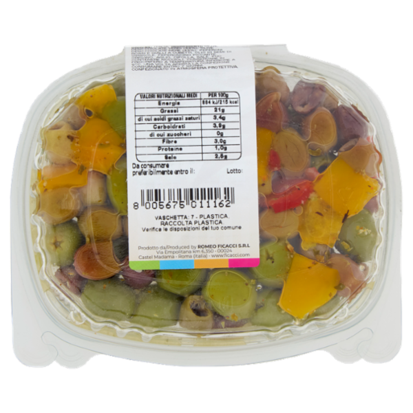 Ficacci Bel Mix di Olive Italiane Denocciolate 170 g