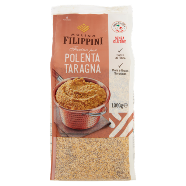 Molino Filippini Farina per Polenta Taragna 1000 g