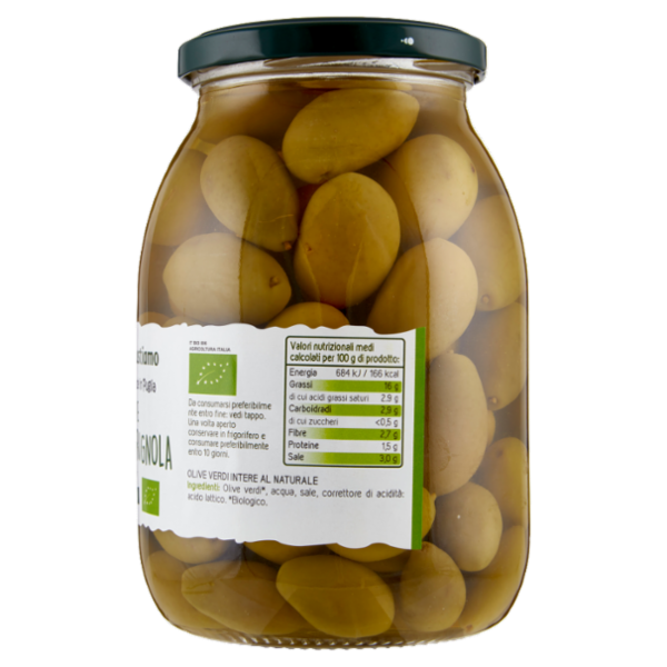 Bio Gustiamo Olive Bella di Cerignola 950 g