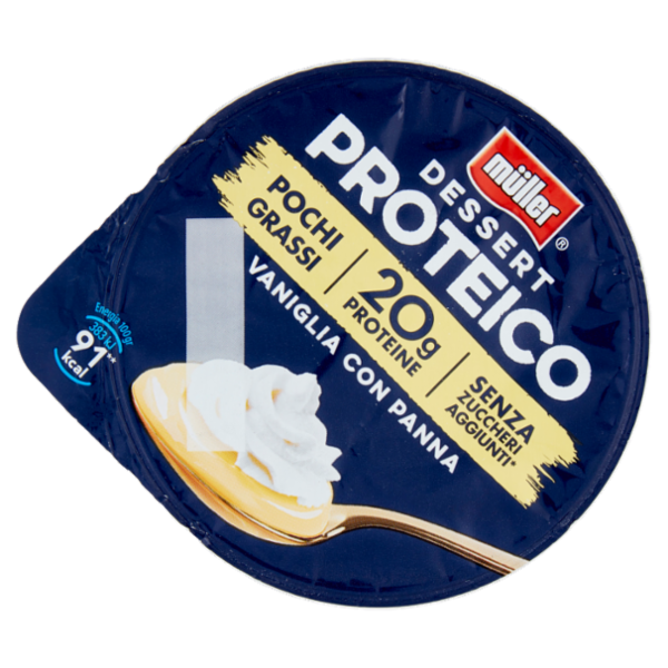 müller Dessert Proteico Vaniglia con Panna 200 g