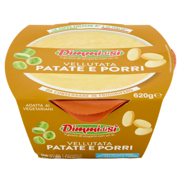 DimmidiSì Vellutata Patate e Porri 620 g