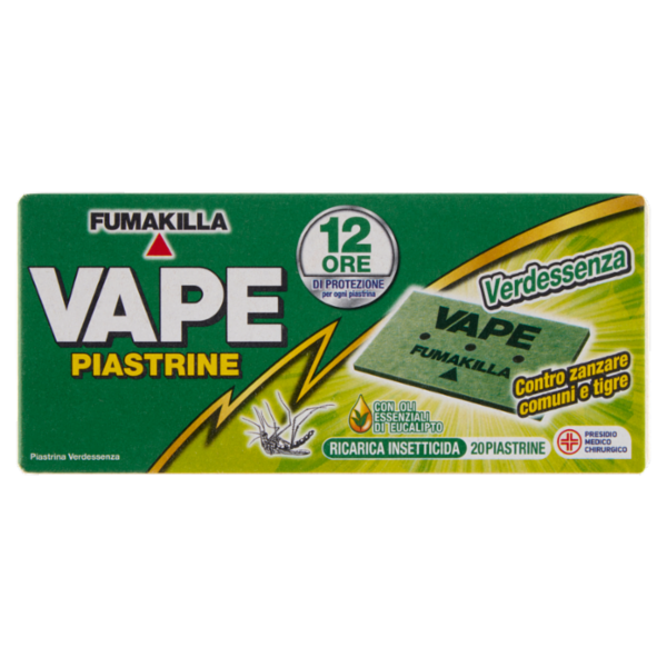 VAPE Piastrine Verdessenza 20 pz