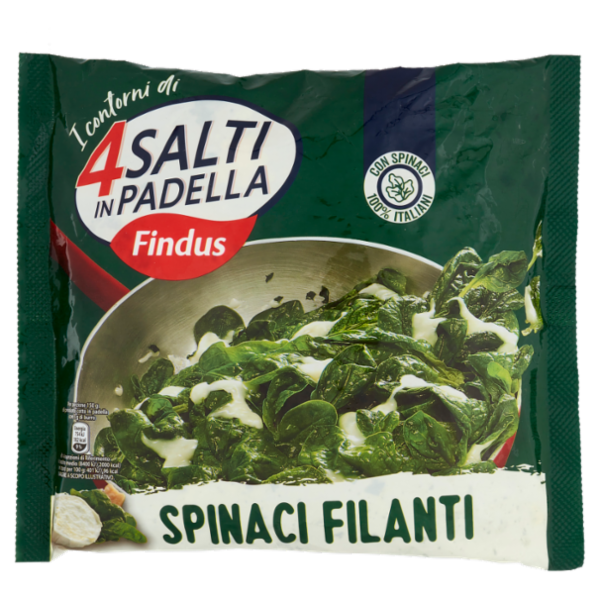 4 Salti in Padella Findus Spinaci Filanti 450 g