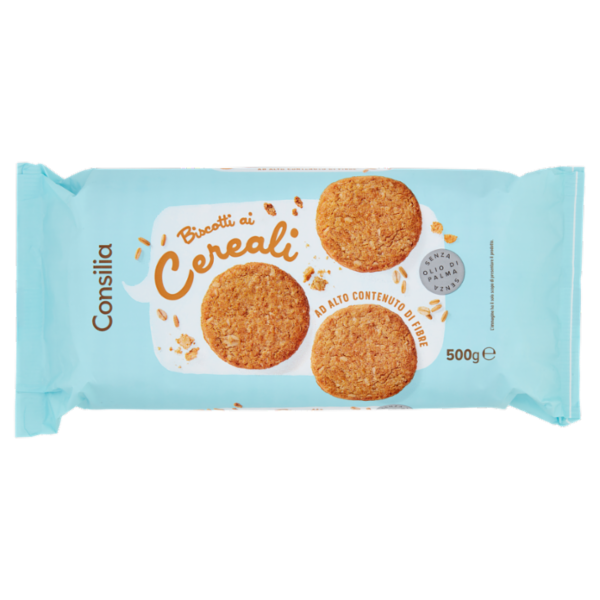 Consilia Biscotti ai Cereali 2x250 g