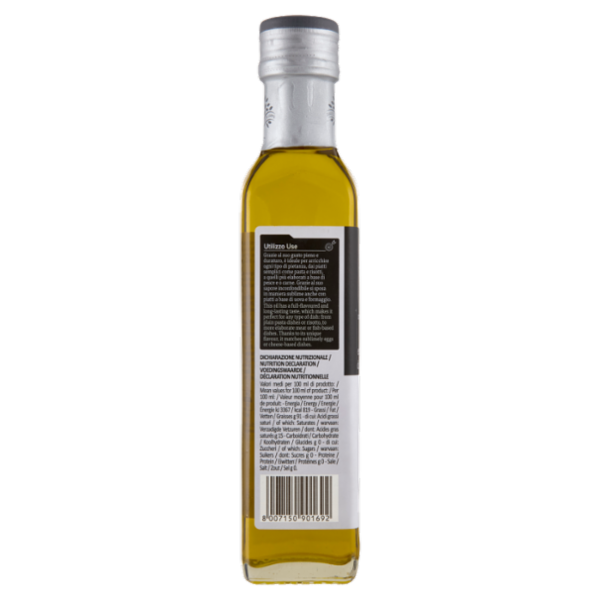 Olitalia Gourmet Condimento a Base di olio extra vergine di oliva (99%) all'aroma di tartufo 250 ml