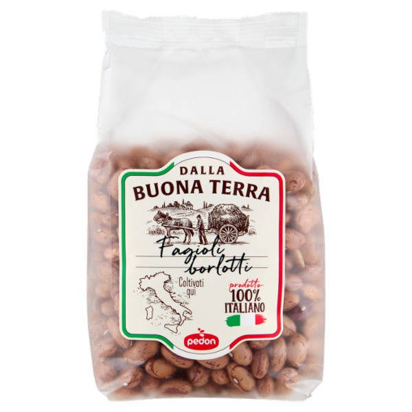 Dalla Buona Terra pedon Fagioli borlotti italiani 350g