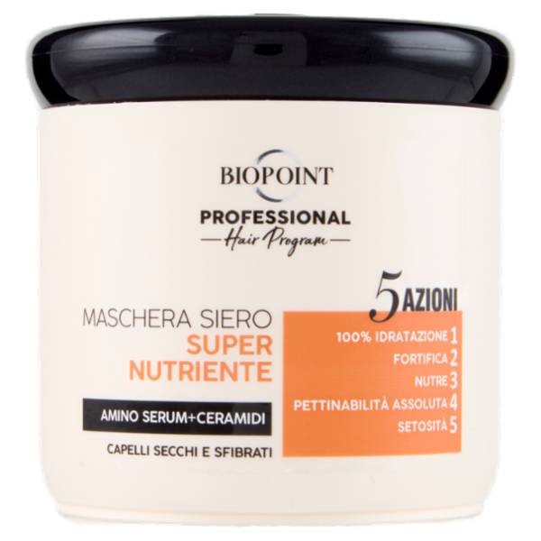 Biopoint Professional Hair Program Maschera Siero Super Nutriente 400 ml