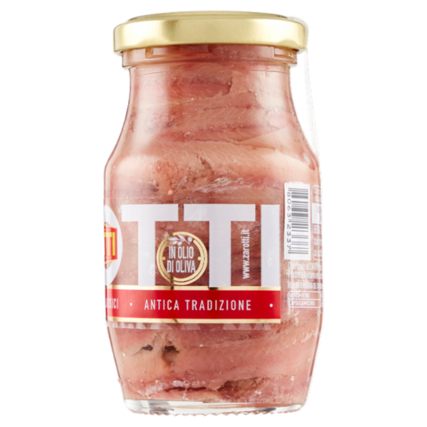 Zarotti Filetti di Alici Classici in Olio di Oliva 150 g