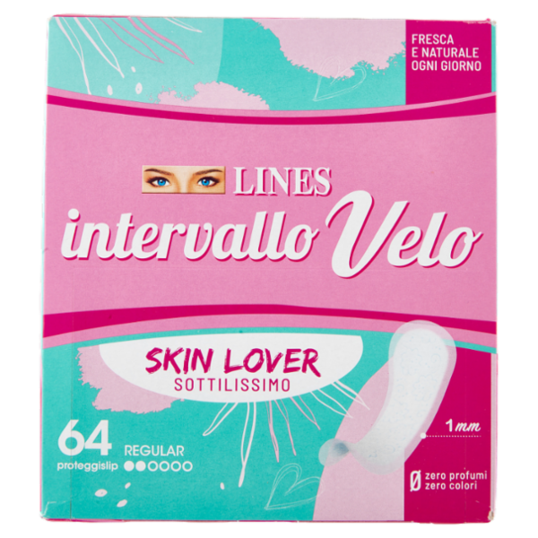 Lines intervallo Velo Skin Lover Regular 64 pz