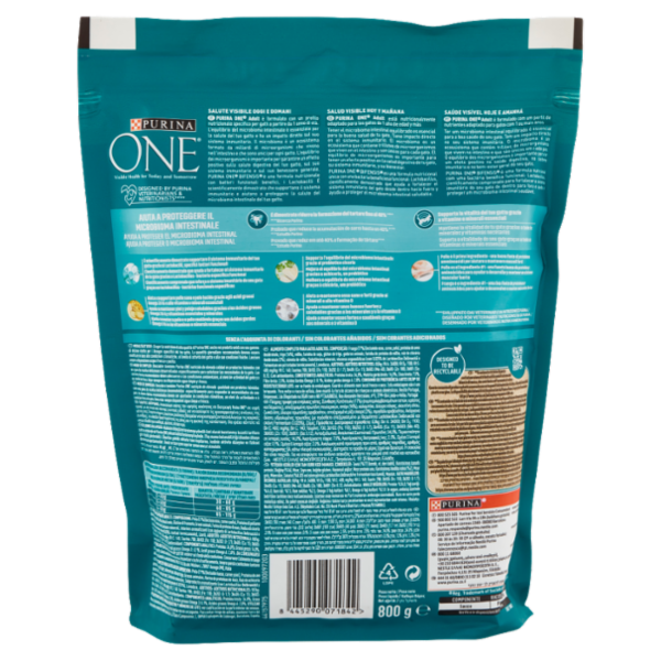 PURINA ONE Adult Ricco in Pollo 800 g