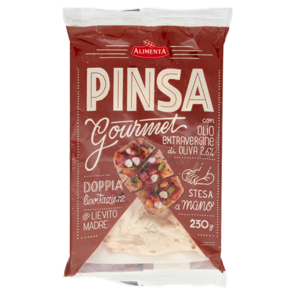 Alimenta Pinsa Gourmet con Olio Extravergine di Oliva 2,6% 230 g