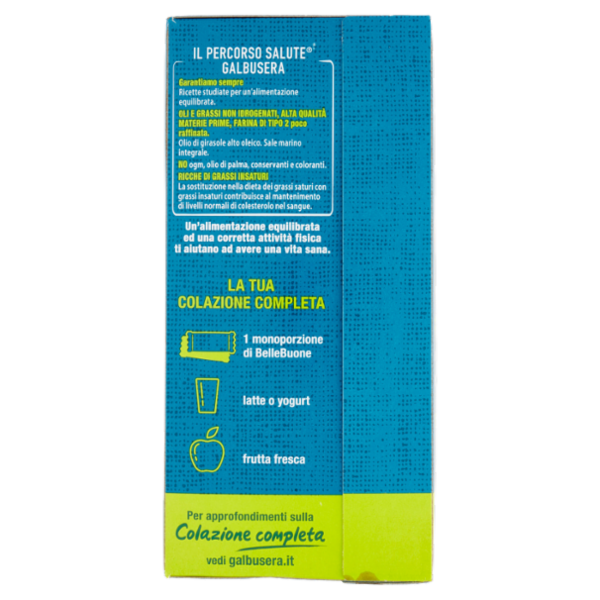 Galbusera BelleBuone 5 Colazioni Fichi nocciole semi di zucca 5 x 40 g