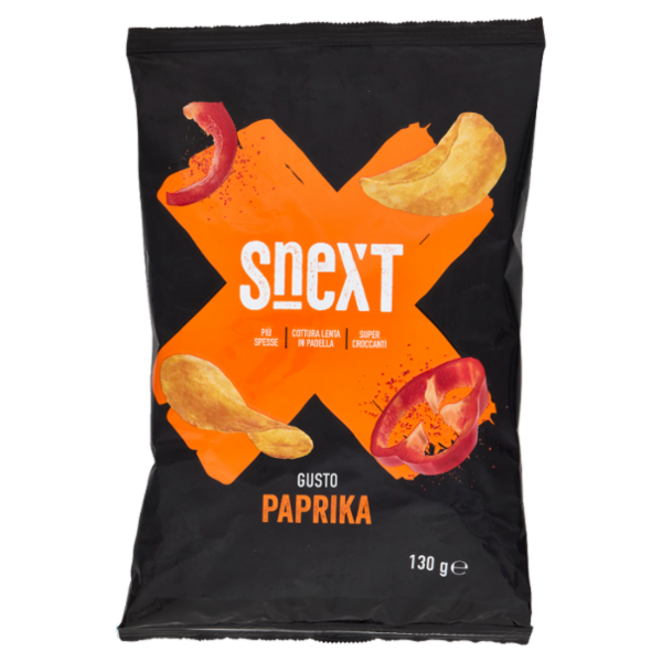 Snext Patatine Gusto Paprika 130 g