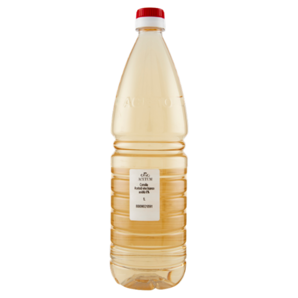 Consilia Aceto di Vino Bianco Acidità 6,0% 1 L
