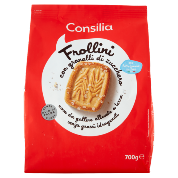 Consilia Frollini con Granelli di Zucchero 700 g