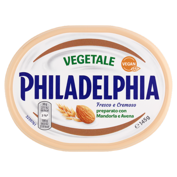 Philadelphia Vegetale a base di Mandorla e Avena - 145g