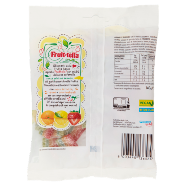 Fruit-tella Bites Frizz 140 g