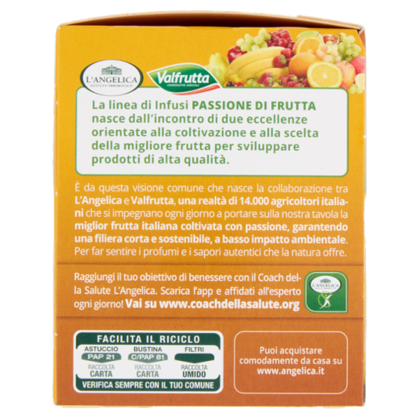 L'Angelica Passione di Frutta Pera Cannella 15 Filtri 27 g