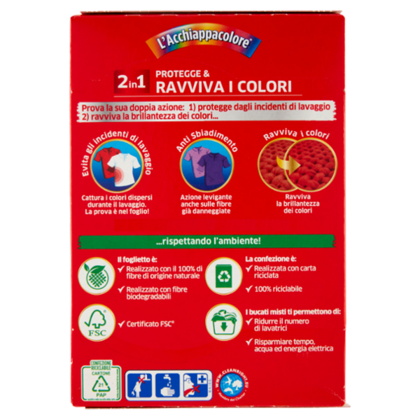 GREY l'Acchiappacolore Ravviva Colore 16 fogli