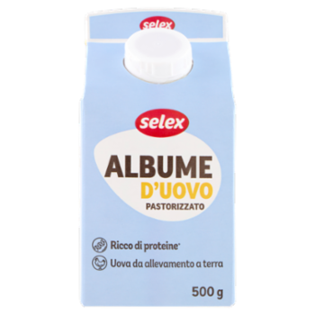 Selex Albume D'Uovo Da Galline Allevate a Terra 500 g