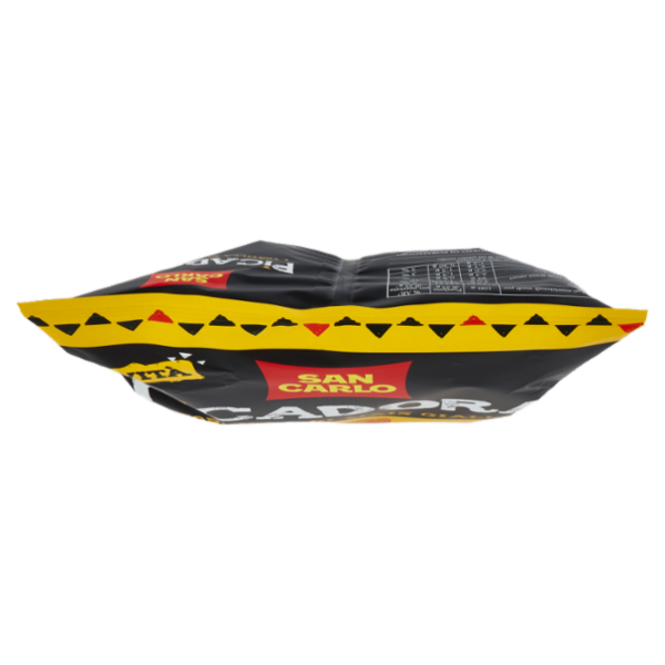 San Carlo Picadora Tortilla di Mais Giallo Gusto Nacho Cheese 120 g