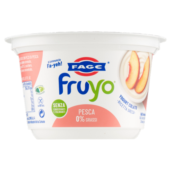 Fage fruyo Pesca 0% Grassi 150 g