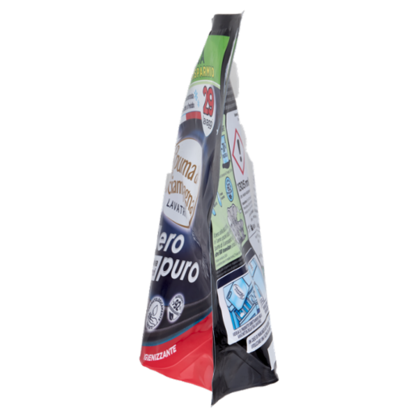 Spuma di Sciampagna Lavatrice Nero puro Ecoricarica 1305 ml