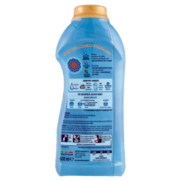 Spuma di Sciampagna Ammorbidente Concentrato Fresca Rugiada 600 ml