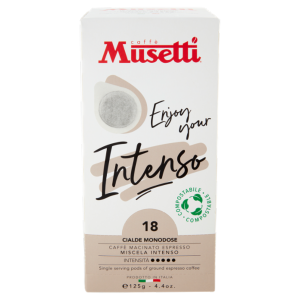 caffè Musetti Enjoy your Intenso 18 Cialde Monodose 125 g