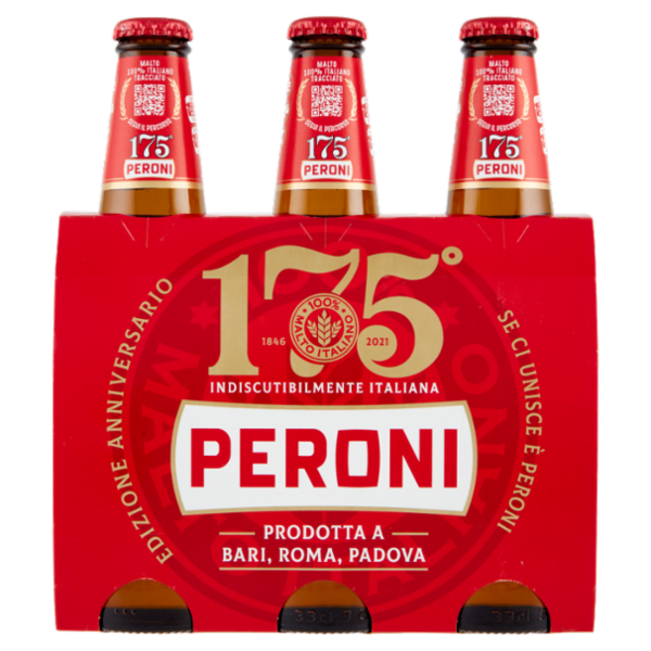 Peroni 175° Anniversario Birra 3 x 33 cl