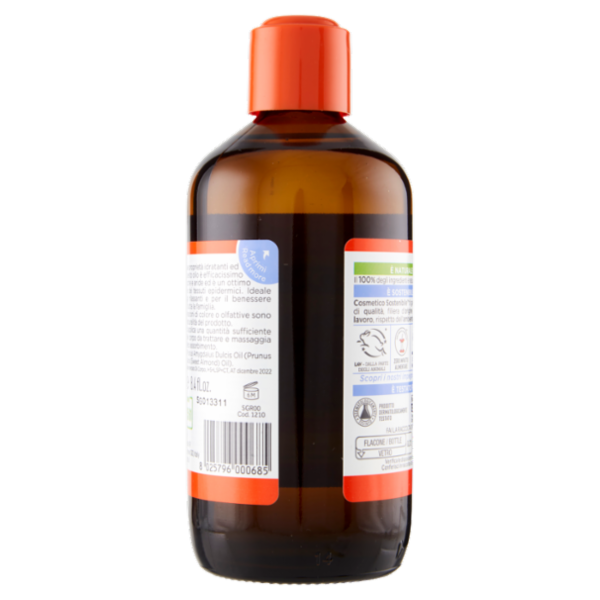 I Provenzali Olio di Mandorle Dolci Puro Senza profumo Elasticizzante 250 ml