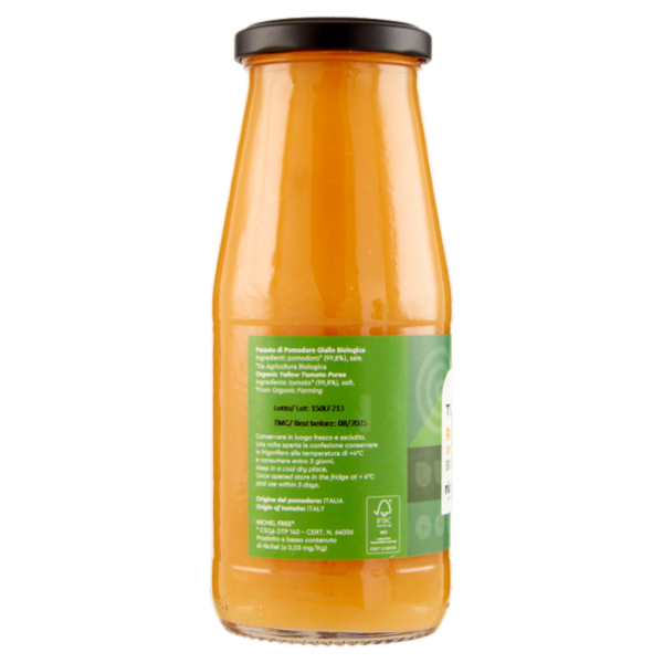 Terrae Passata di Pomodoro Giallo nichel free Biologico 420 g