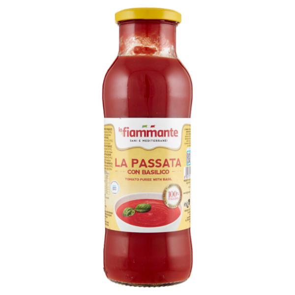 la fiammante la Passata con Basilico 680 g