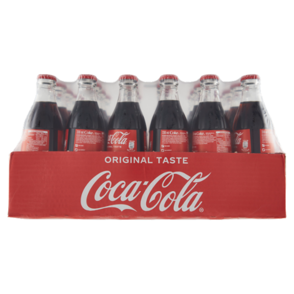 COCA-COLA Original Taste Vetro 24 x 330 ml