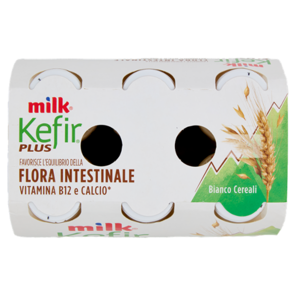 Milk Kefir Plus Bianco Cereali 6 x 100 g