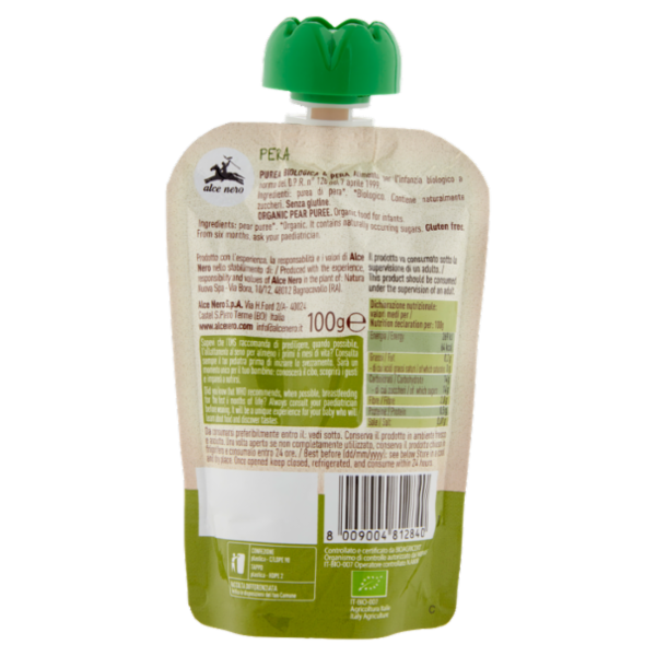 alce nero Pera 100 g